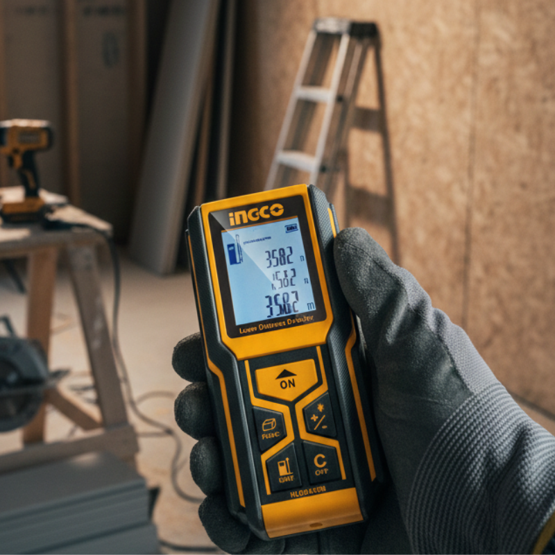 Trena A Laser Profissional 60 Metros Ingco Hldd0608