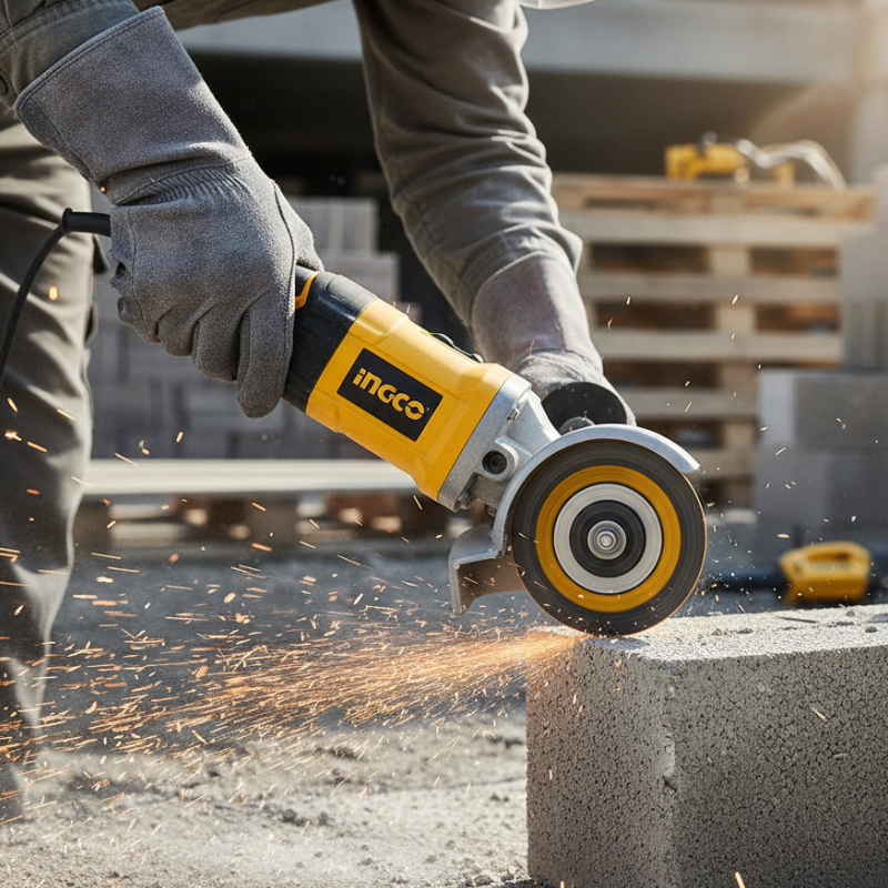 Conjunto De 8 Discos De Diamante De 4 ½ Latas Para Ingco Dmd Ma Ceramic Color Grey