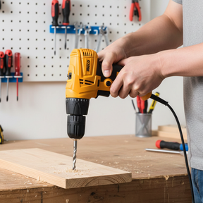 PARAFUSADEIRA E FURADEIRA ELETRICA INGCO 280W 220V