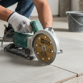 DISCO DE CORTE DIAMANTADO LISO 110X10X20mm LINHA PRO PARA AZULEJO E CERÂMICA