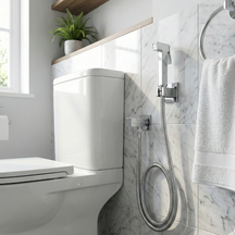 Well Tools - Kit Ducha Higiênica Com Gatilho Quadrado Em Metal