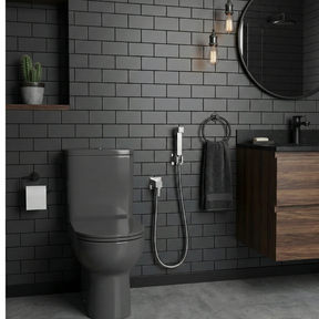 Well Tools - Kit Ducha Higiênica Com Gatilho Quadrado Em Metal