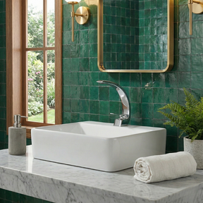 Well Tools - Torneira Curva P/ Lavatório Quente e Frio