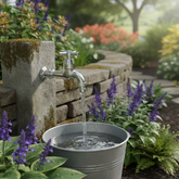 TORNEIRA ABS CROMADA DE 1/2" CRUZETA PARA JARDIM