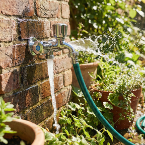 Torneira Para Tanque E Máquina 1/2 X3/4 Abs Cromada