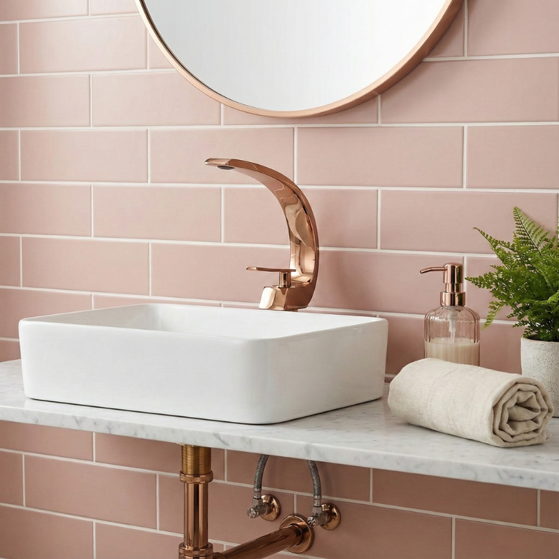 Well Tools - Torneira Curva P/ Lavatório Quente e Frio