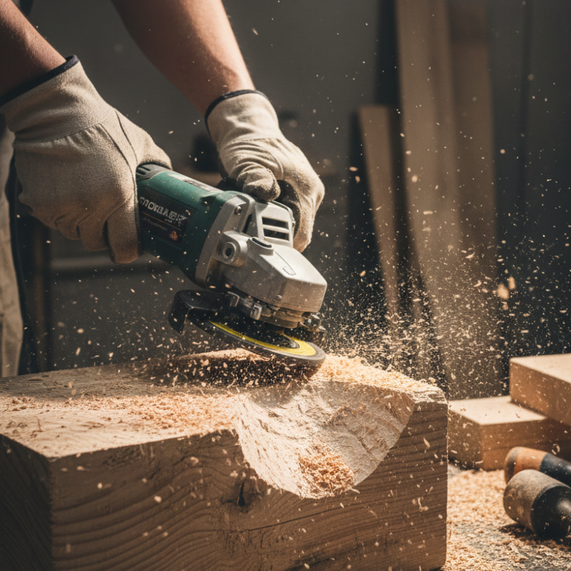 DISCO COM CORRENTE PARA ESCULPIR MADEIRA 115X22,23mm