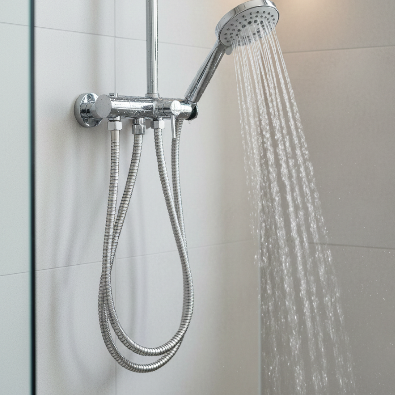 ENGATE PARA DUCHA HIGIÊNICA EM INOX POLIDO