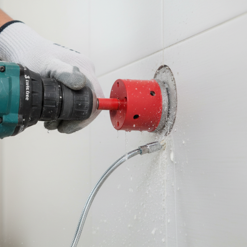 SERRA COPO 65MM LINHA PRO - VERMELHO