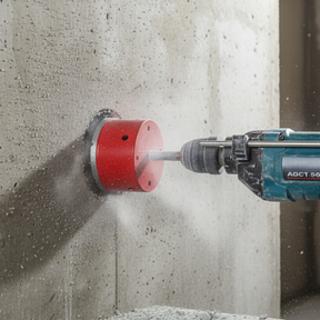 SERRA COPO 100mm LINHA PRO - VERMELHO