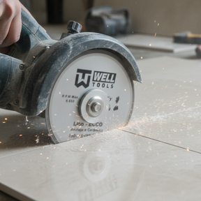 DISCO DE CORTE DIAMANTADO LISO 230X10X22,23mm LINHA ECCO PARA AZULEJO E CERÂMICA