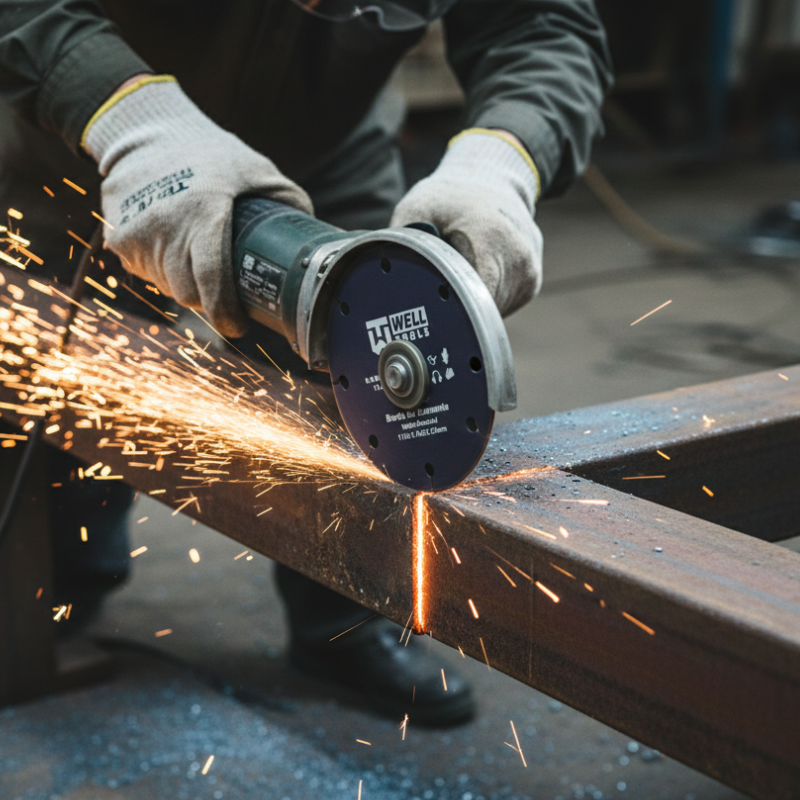 DISCO DE CORTE COM BORDA DE DIAMANTE 115X1,4X22,23mm LINHA PRO PARA FERRO