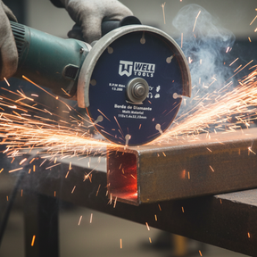 DISCO DE CORTE COM BORDA DE DIAMANTE 115X1,4X22,23mm LINHA PRO PARA FERRO