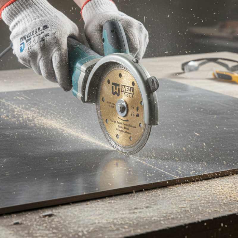 DISCO DE CORTE DIAMANTADO TURBO REDE 110X10X1.2MM OURO DOURADO CO