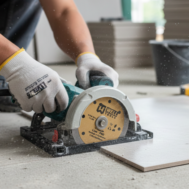 DISCO DE CORTE DIAMANTADO LISO 110X10X20mm LINHA PRO PARA AZULEJO E CERÂMICA