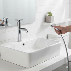 (KIT ABS) Torneira Cozinha + Ducha Higiênica