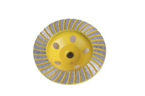 DISCO DE DESBASTE DIAMANTADO TURBO 115X14mm PARA PAREDE