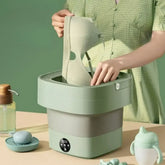 MINI MÁQUINA DE LAVAR ROUPA DOBRÁVEL 9/11 LITROS - WELL TOOLS®