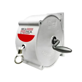 Varal de Roupas Retrátil de Parede 30m Recolhível com Manivela e Corda Resistente – Well Tools®