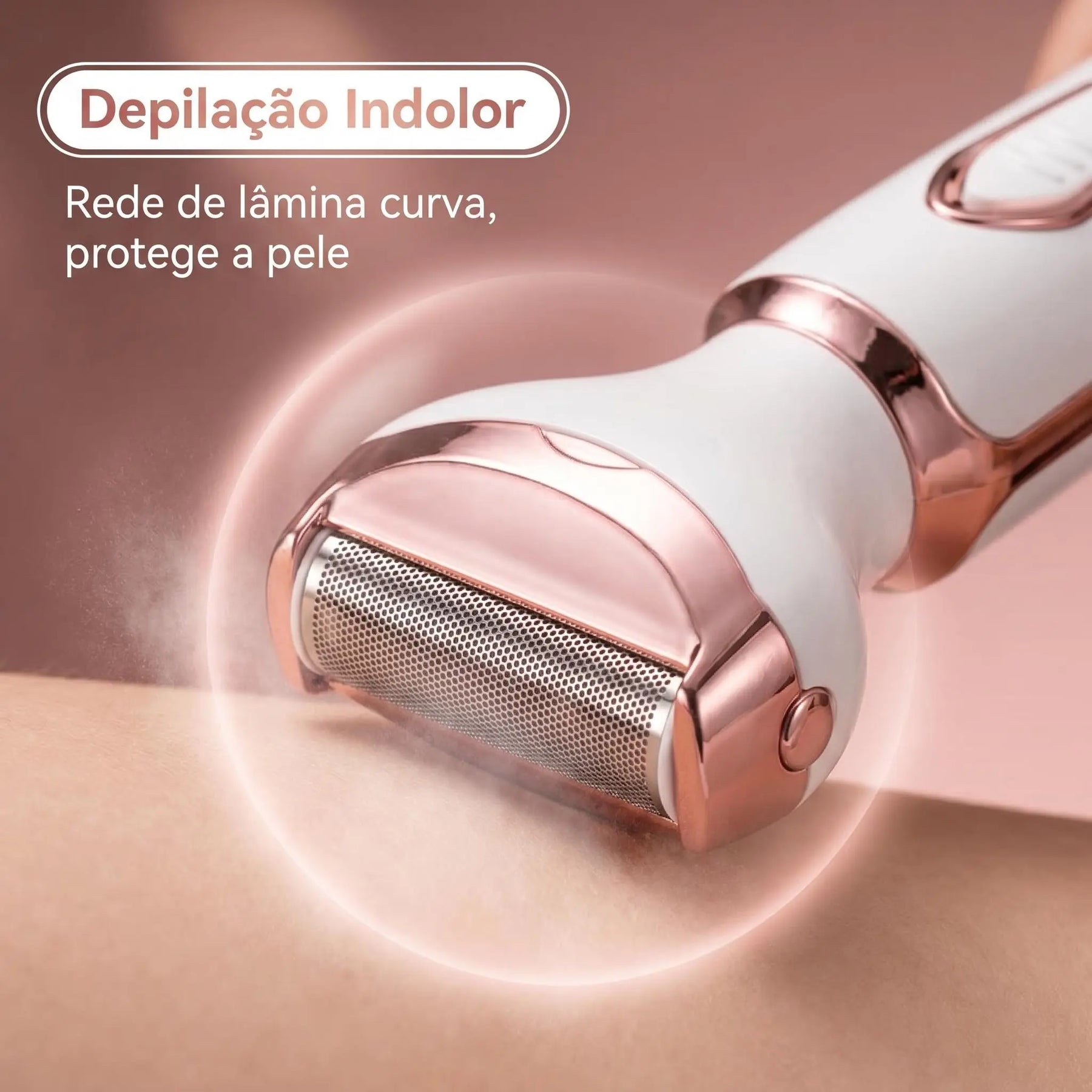 Kit Depilador Elétrico 4 em 1 Multifuncional - Well Tools®