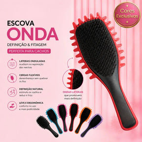 Escova Onda Finalizadora Definição de Cachos - Well Tools®