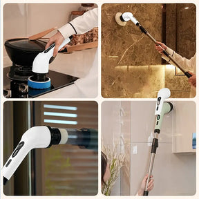 Escova Elétrica de Limpeza 9 em 1 Recarregável – Well Tools®