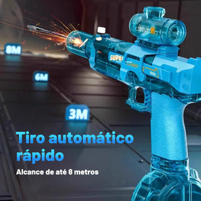 Pistola De Água Elétrica Recarregável Automática - Well Tools®