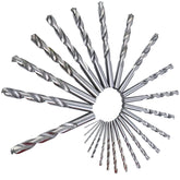 Kit Brocas Aço Rápido HSS 10/15/20 Pçs