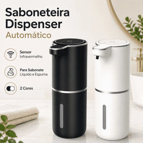 Saboneteira Dispenser Automático com Sensor Infravermelho para Sabonete e Detergente - Well Tools®