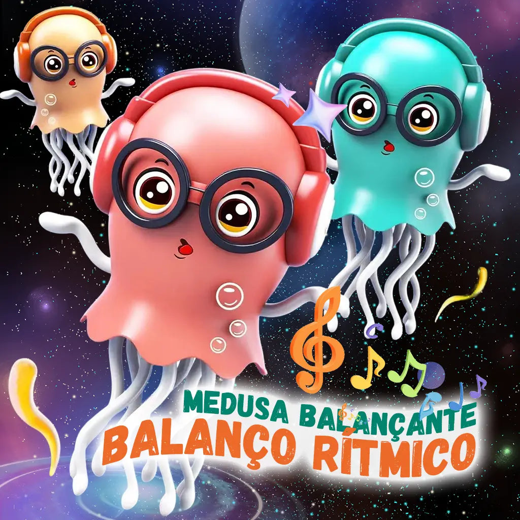 Polvo Dançante Inteligente com LED – Canta, Dança e Evita Obstáculos - Well Tools®