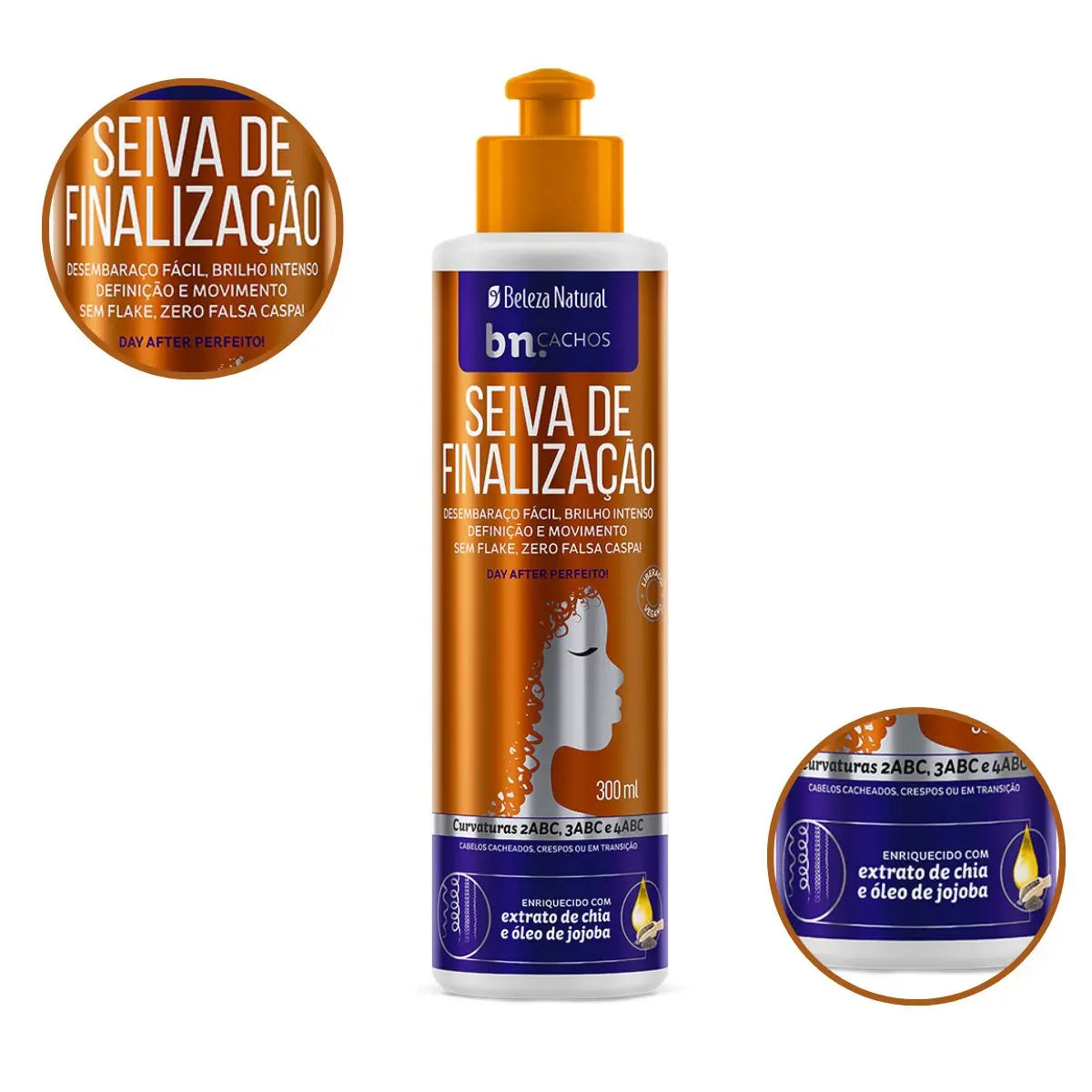 Seiva de Finalização para Cachos 300ml - Well Tools®