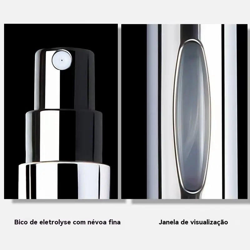 Kit Frascos Recarregáveis para Perfume 5ml Spray Antivazamento - Well Tools®