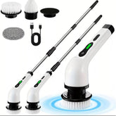 ESCOVA ELÉTRICA DE LIMPEZA AJUSTÁVEL 7 EM 1 RECARREGÁVEL - WELL TOOLS®