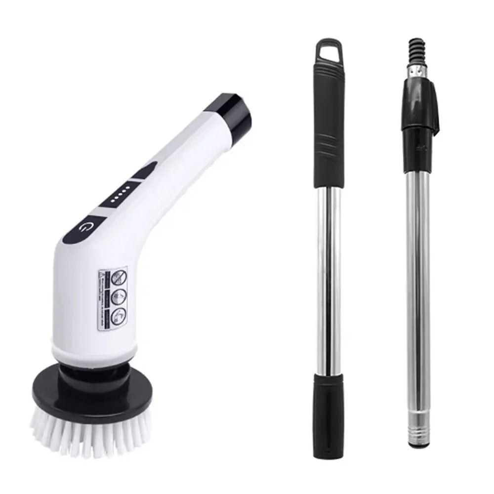 ESCOVA ELÉTRICA DE LIMPEZA AJUSTÁVEL 7 EM 1 RECARREGÁVEL - WELL TOOLS®