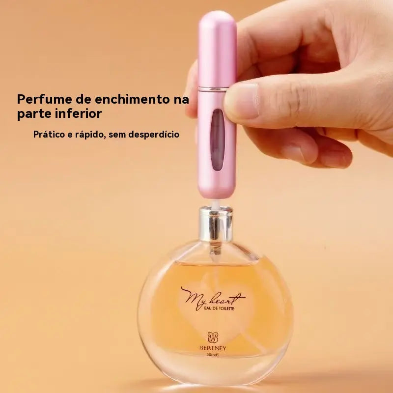Kit Frascos Recarregáveis para Perfume 5ml Spray Antivazamento - Well Tools®