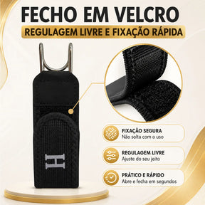 Cinto Modelador de Cintura Elástico Ajustável com Velcro Unissex Masculino e Feminino – Well Tools®