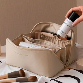 Necessaire de Couro PU Grande Organizadora - Well Tools®