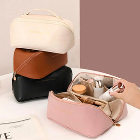 Necessaire de Couro PU Grande Organizadora - Well Tools®