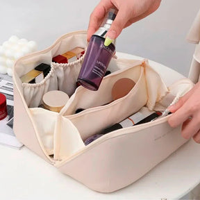 Necessaire de Couro PU Grande Organizadora - Well Tools®