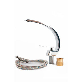 Well Tools - Torneira Curva P/ Lavatório Quente e Frio