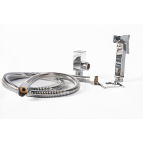 Well Tools - Kit Ducha Higiênica Com Gatilho Quadrado Em Metal