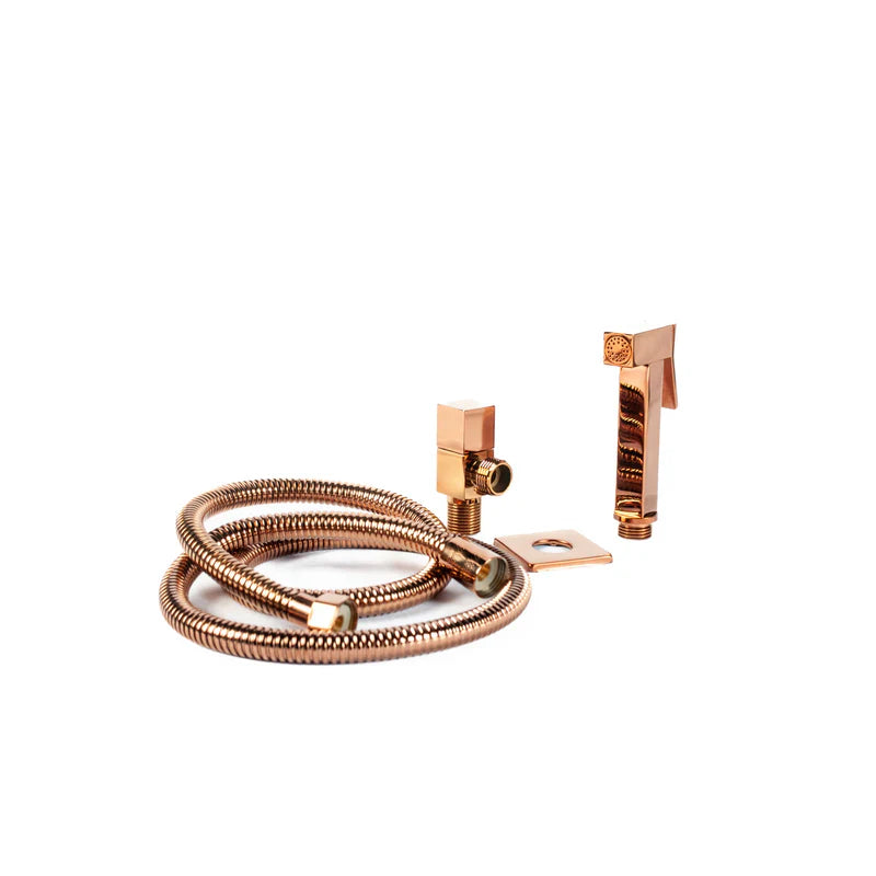 Well Tools - Kit Ducha Higiênica Com Gatilho Quadrado Em Metal