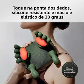Massageador Elétrico 4D para Pescoço e Ombros com Aquecimento - Well Tools®
