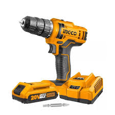 PARAFUSADEIRA E FURADEIRA 45 Nm IMPACTO 3/8Pol A BAT 20V LINHA P20S C 2 BAT 2.0AH - INGCO