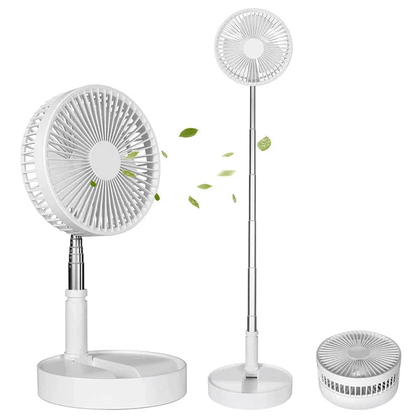 VENTILADOR PORTÁTIL AJUSTÁVEL E RECARREGÁVEL - WELL TOOLS®